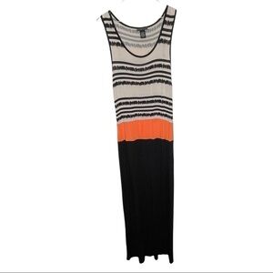 Design History Casual Stretchy Maxi Dress Large